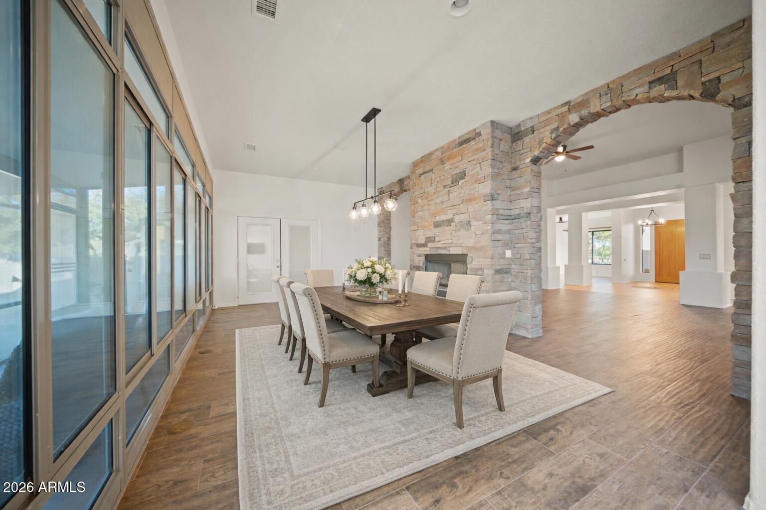 5894 East Hidden Springs Road Cave Creek, AZ 85331 - Photo 9 of 36 Dining room