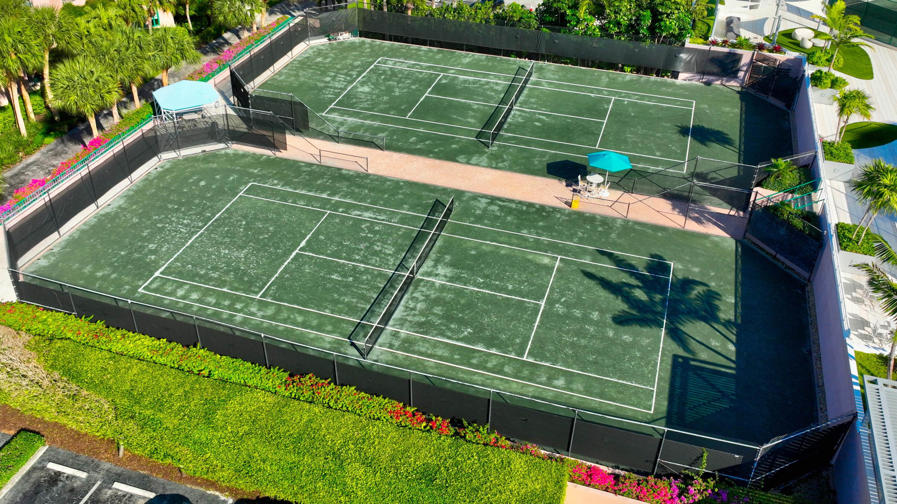 140 Southeast 5th Avenue, Unit 448 Boca Raton, FL 33432 - Photo 35 of 43 a view of a tennis court