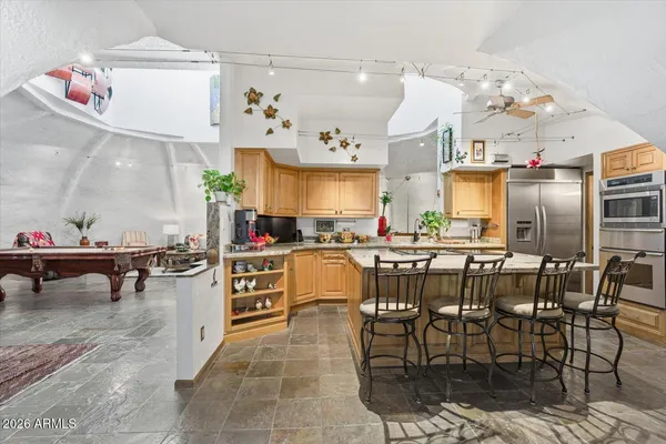 a view of outdoor seating