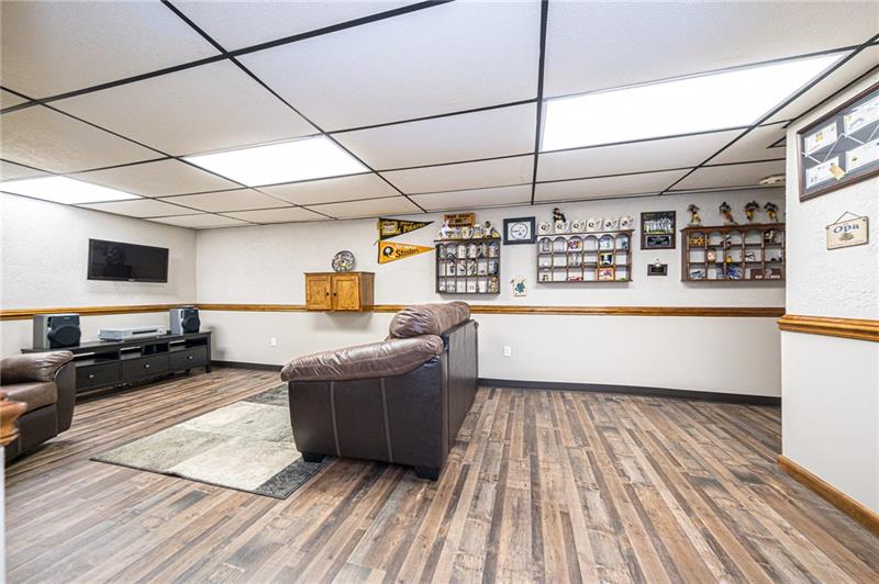 37 Quail Hill Road Pittsburgh, PA 15214 - Photo 19 of 24 LOWER LEVEL GAMEROOM WITH ALL NEW FLOORING