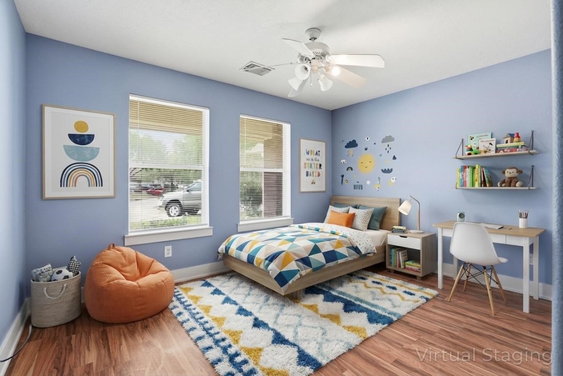 1631 Hade Meadow Lane Houston, TX 77073 - Photo 23 of 36 Virtually Staged - Bedroom #2