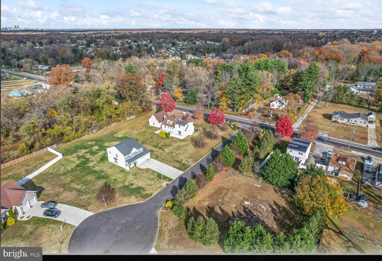 1100 Chews Landing Road Laurel Springs, NJ 08021 - Photo 32 of 33 an aerial view of a house with a yard basket ball court and outdoor seating