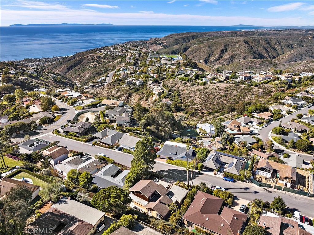 3044 Cresta Way Laguna Beach, CA 92651 - Photo 47 of 48 an aerial view of a city and ocean view