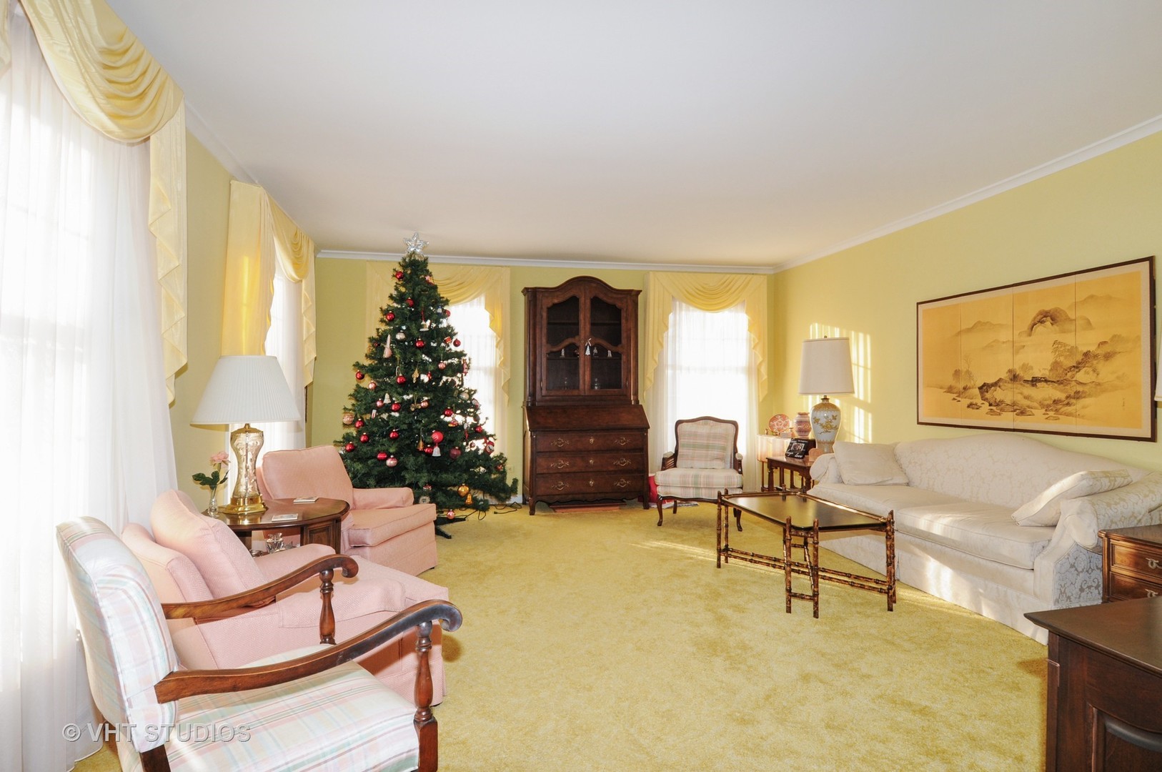 945 Anne Road Naperville, IL 60540 - Photo 2 of 10 a living room with furniture and a large window