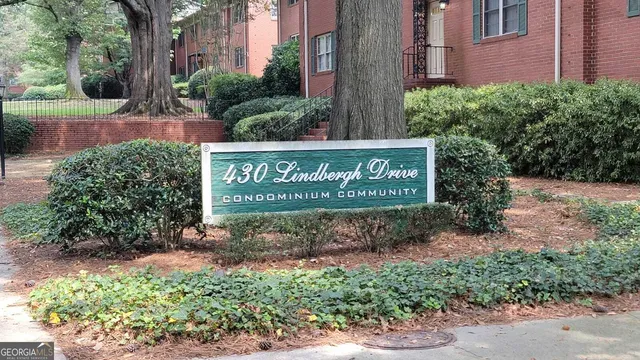 a sign on the side of a building