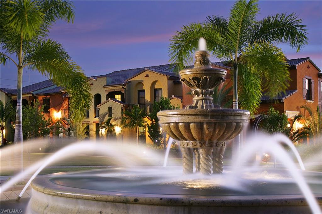 8975 Malibu Street, Unit 1302 Naples, FL 34113 - Photo 32 of 34 a view of a water fountain in front of the house