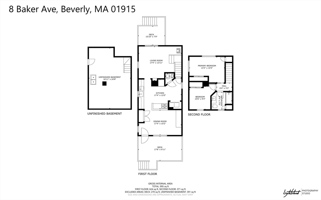 8 Baker Avenue Beverly, MA 01915 - Photo 40 of 40 a picture of a floor plan