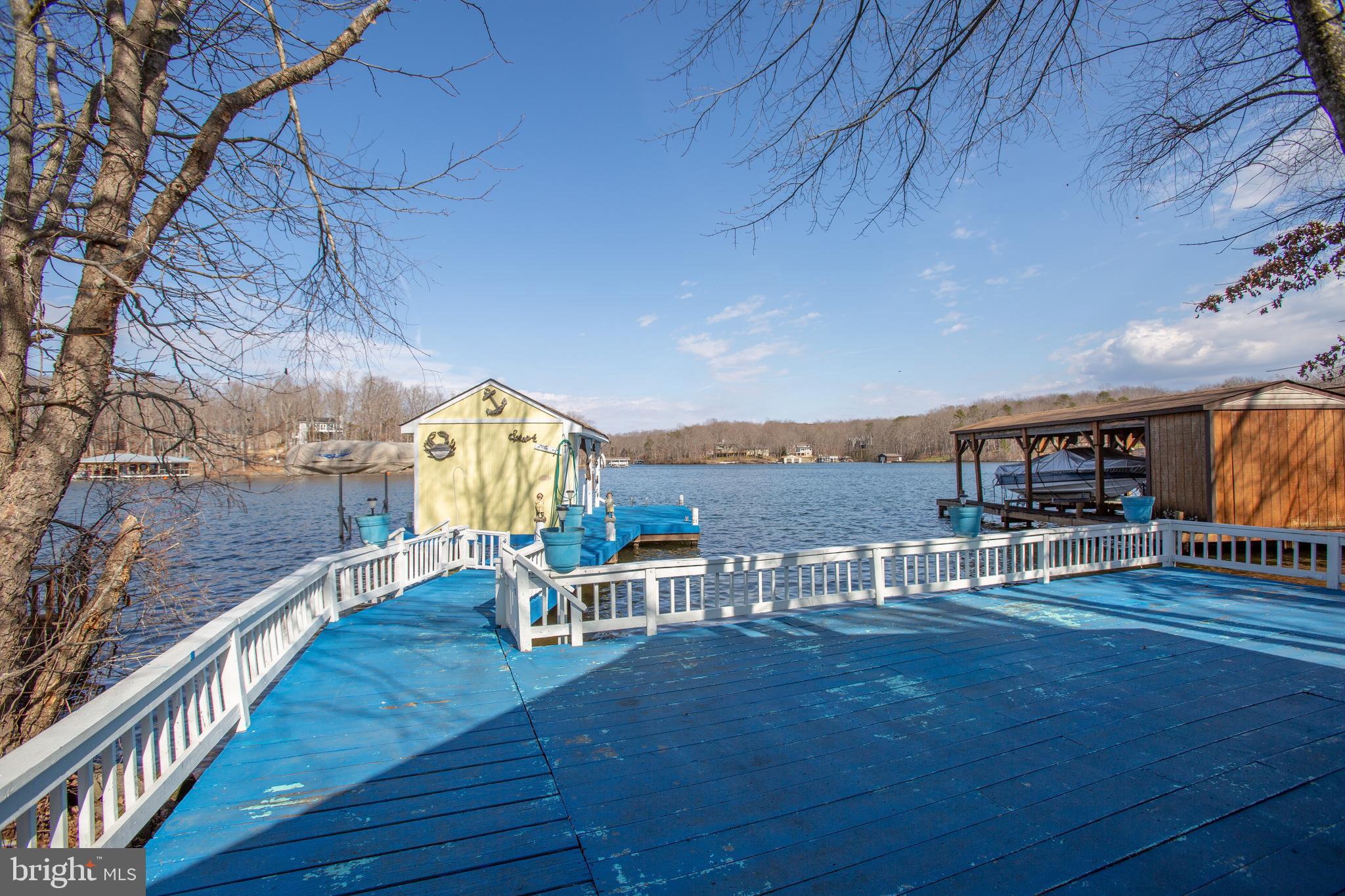 501 Douglas Road Mineral, VA 23117 - Photo 110 of 114 View of Deck and Boat Slip