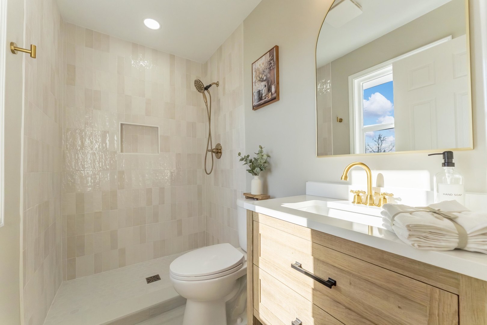 27-w073 Jewell Road Winfield, IL 60190 - Photo 12 of 34 a bathroom with a sink a toilet and shower