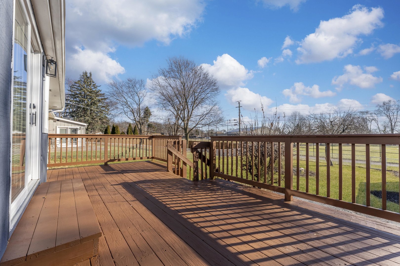 27-w073 Jewell Road Winfield, IL 60190 - Photo 24 of 34 a view of a balcony with wooden floor