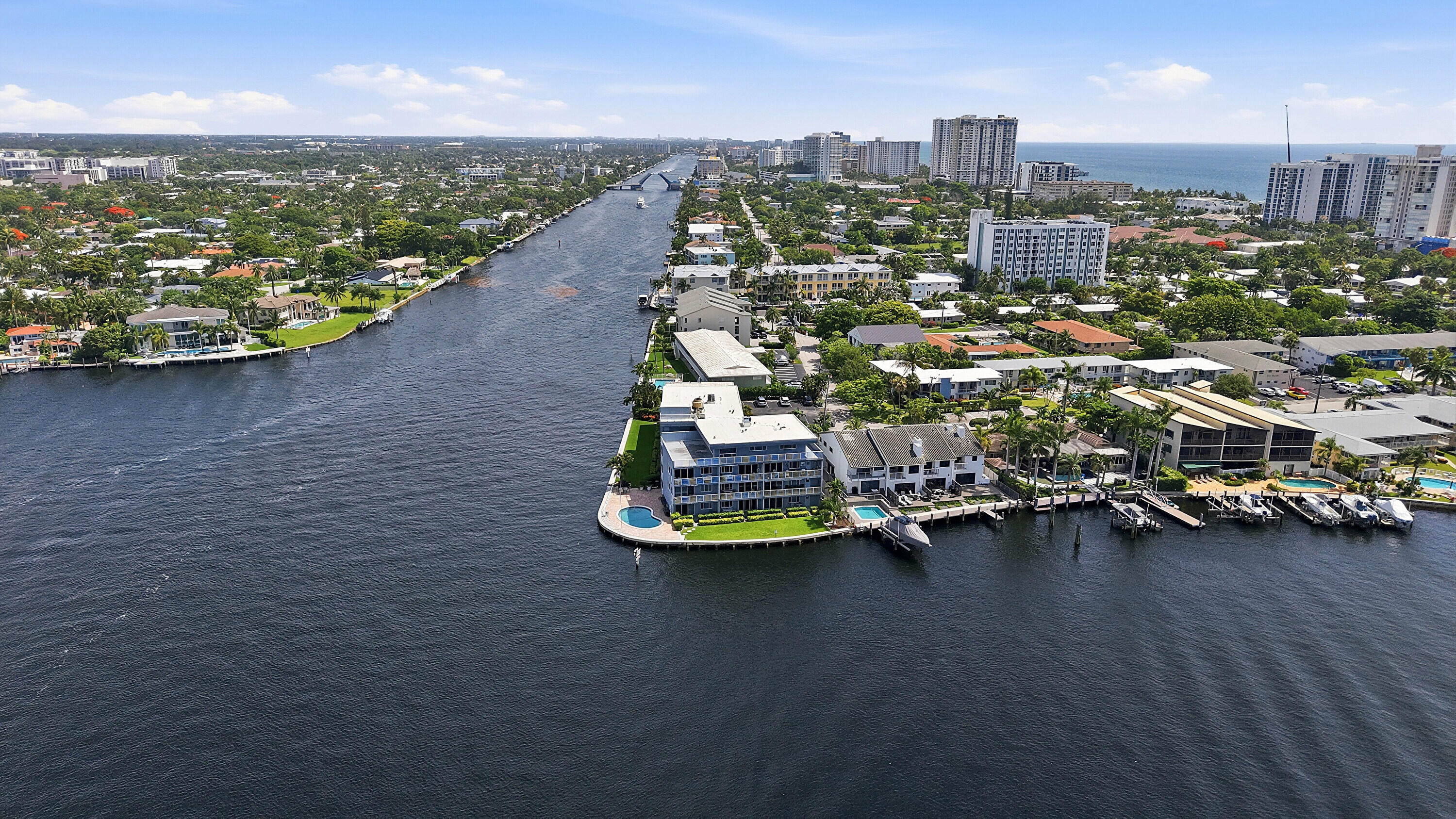 1201 South Riverside Drive, Unit 306 Pompano Beach, FL 33062 - Photo 34 of 53 31_aerial view