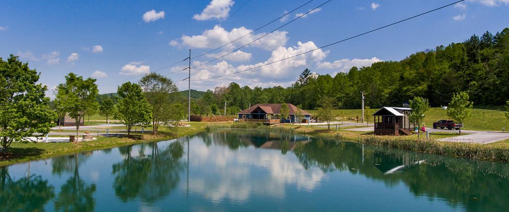 35 Mountain Meadows Circle Morganton, GA 30560 - Photo 39 of 41 a view of a lake with houses