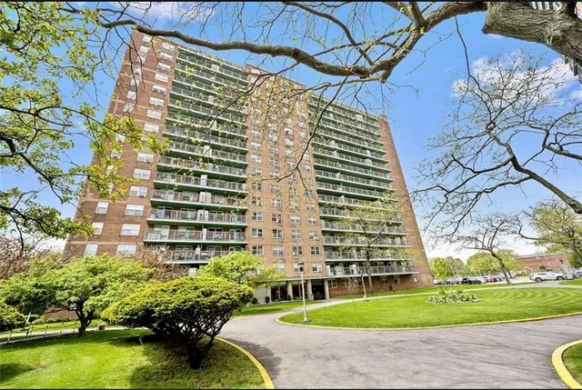 a view of a large building