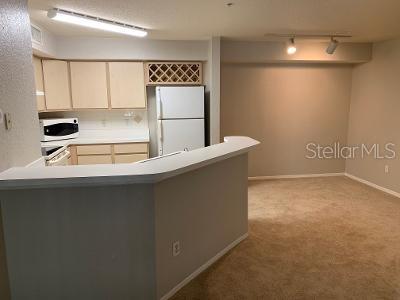 824 Camargo Way, Unit 206 Altamonte Springs, FL 32714 - Photo 8 of 10 a kitchen with a sink and a refrigerator