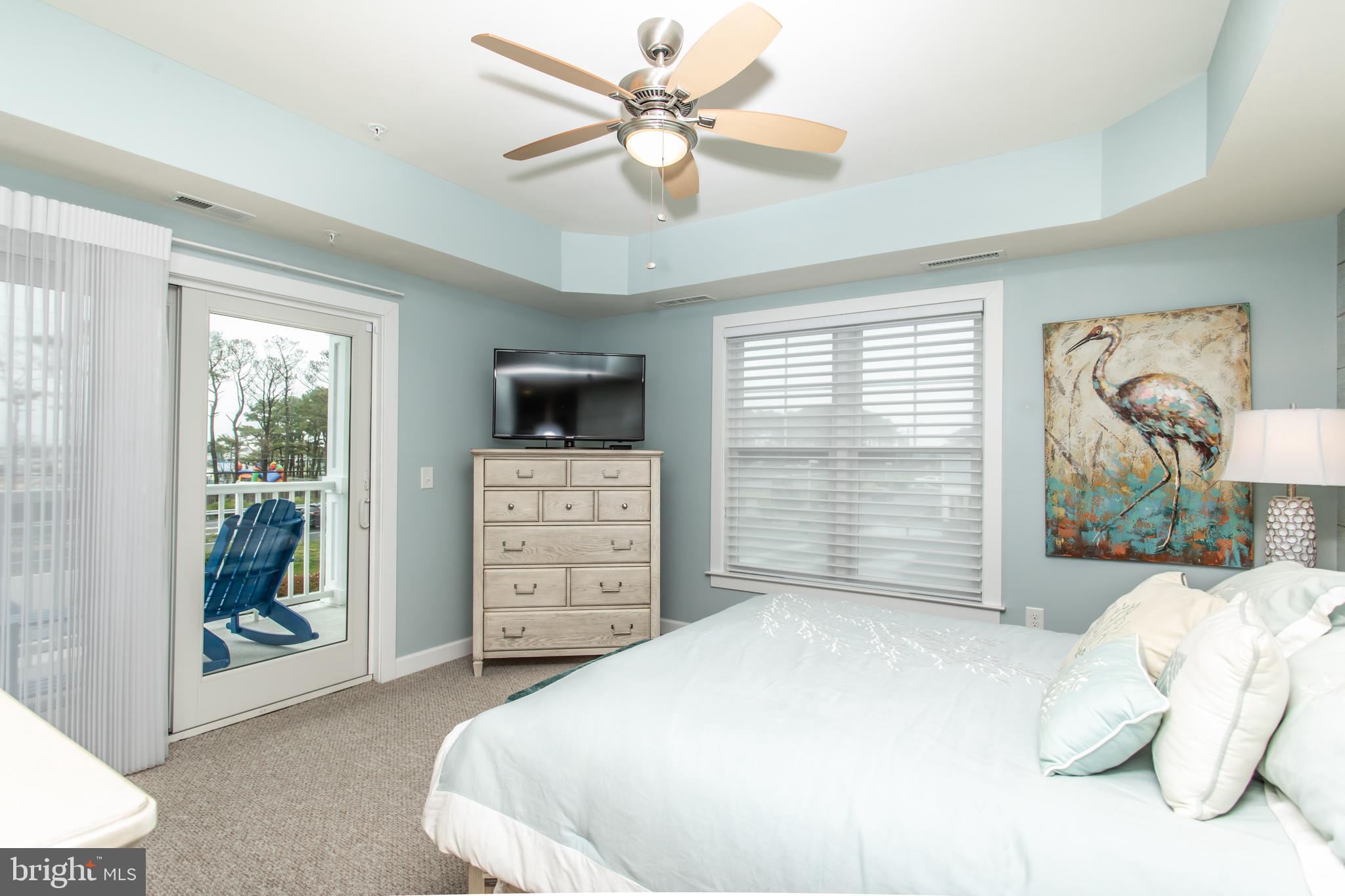 37292 Lighthouse Road, Unit 205 Selbyville, DE 19975 - Photo 29 of 62 Master Bedroom with Private Balcony
