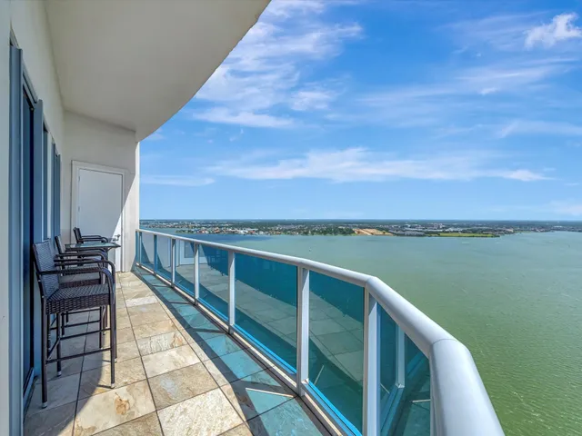 a view of balcony with outdoor space
