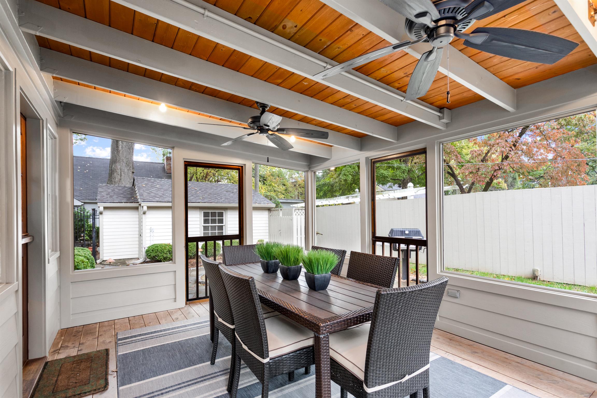 921 Fair Street Franklin, TN 37064 - Photo 16 of 30 a dining room with furniture wooden floor and a potted plant