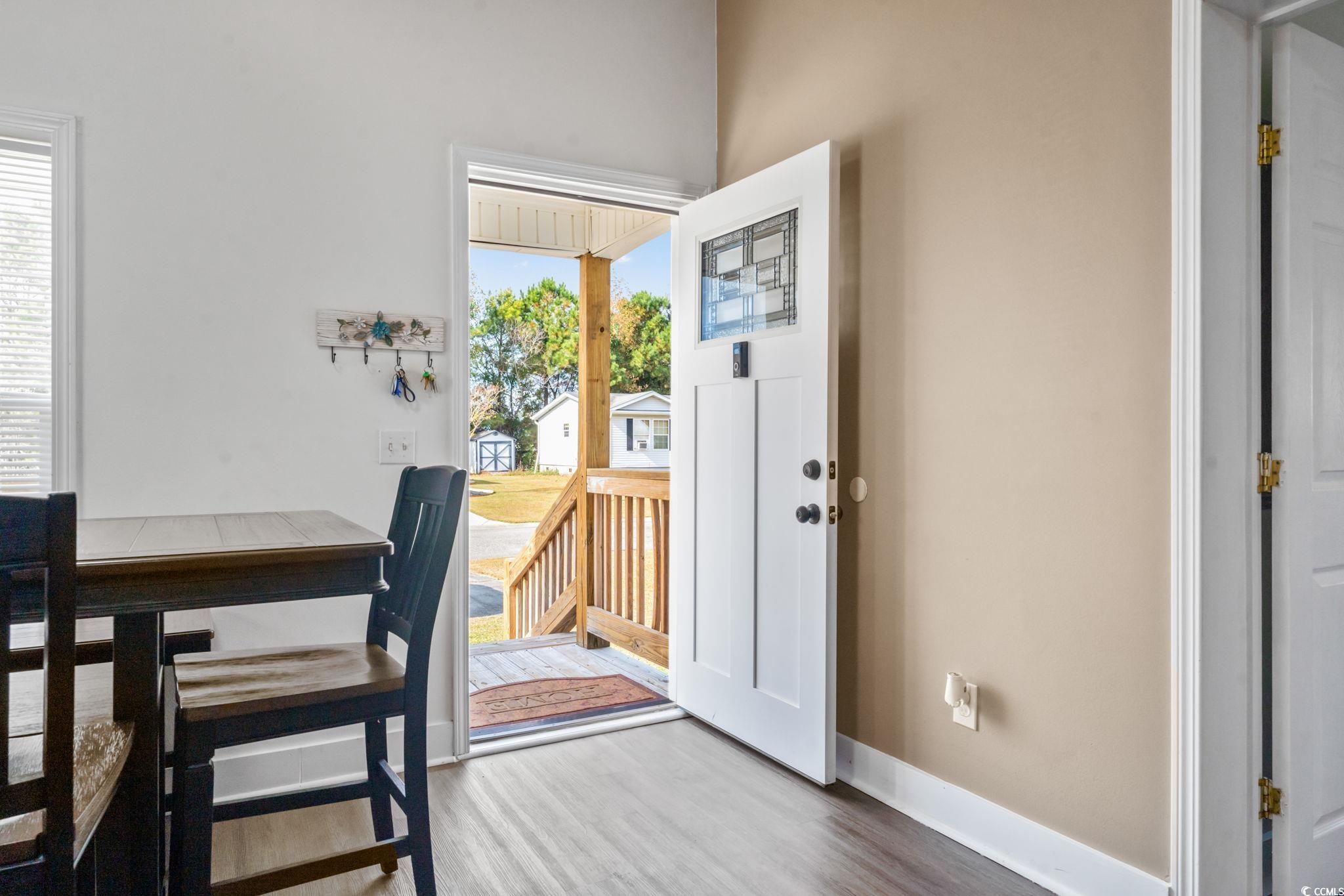 2977 Silverleaf Circle Loris, SC 29569 - Photo 2 of 36 Entryway featuring light wood finished floors and baseboards