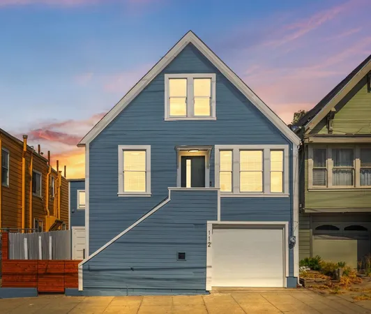 a front view of house