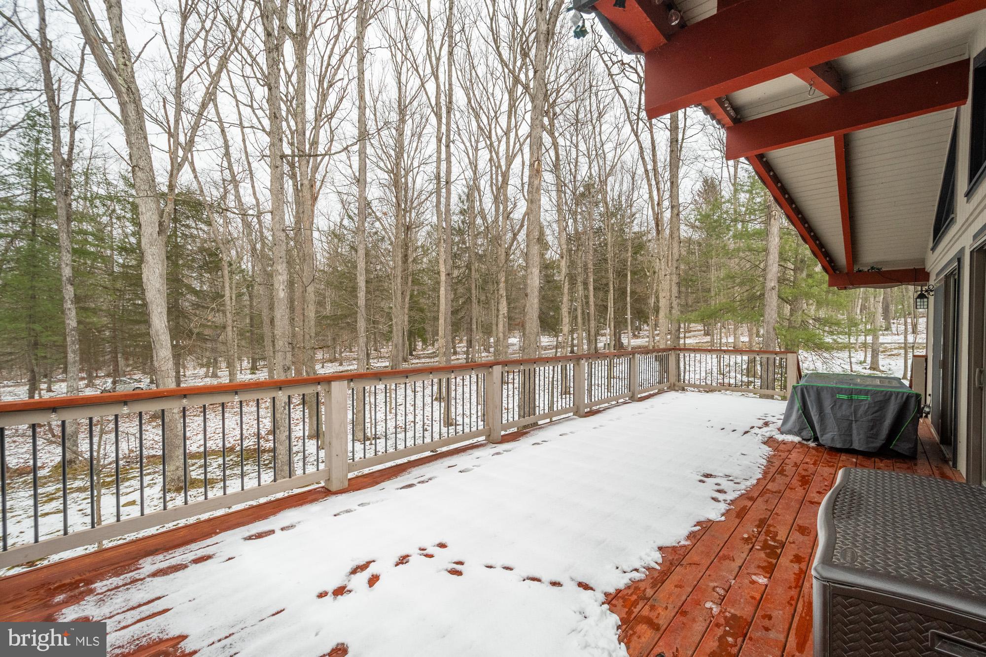 18 Frederick Circle Swanton, MD 21561 - Photo 8 of 63 a view of balcony with couch and wooden fence