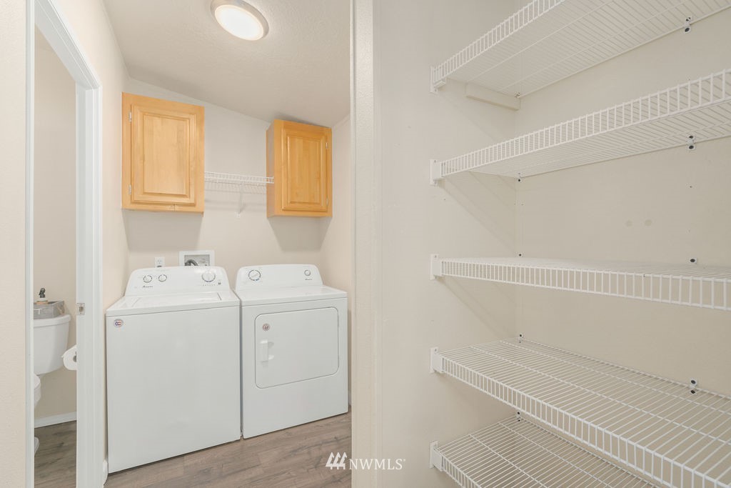 15400 Southeast 155th Place, Unit 7 Renton, WA 98058 - Photo 15 of 26 a utility room with dryer and washer