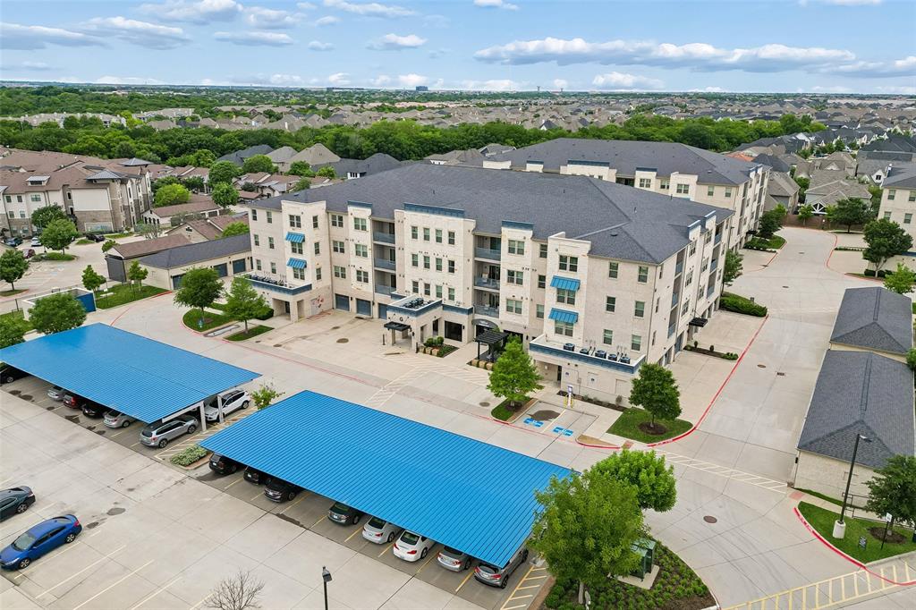 651 Watters Road, Unit 7204 Allen, TX 75013 - Photo 32 of 40 an aerial view of multiple houses with yard