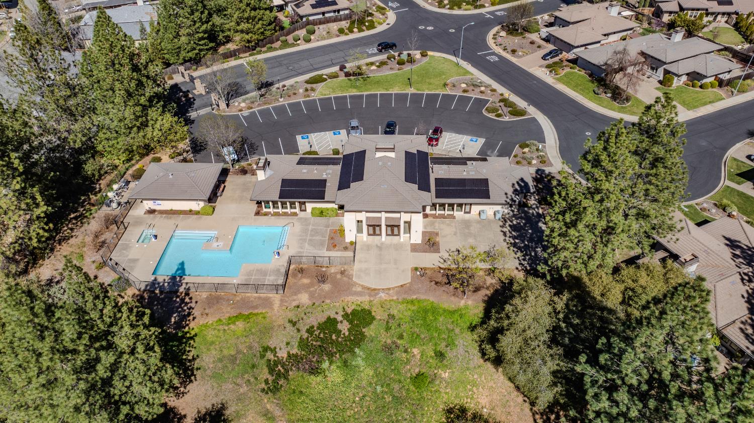 143 Emerald Lane Jackson, CA 95642 - Photo 53 of 53 an aerial view of a house with a garden