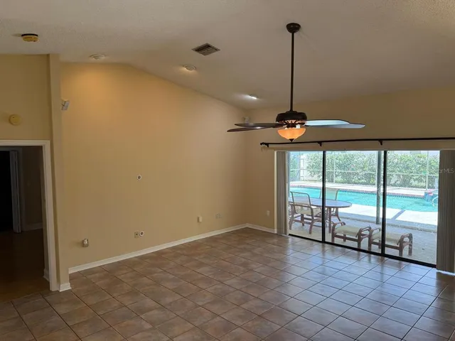 a view of a room with window