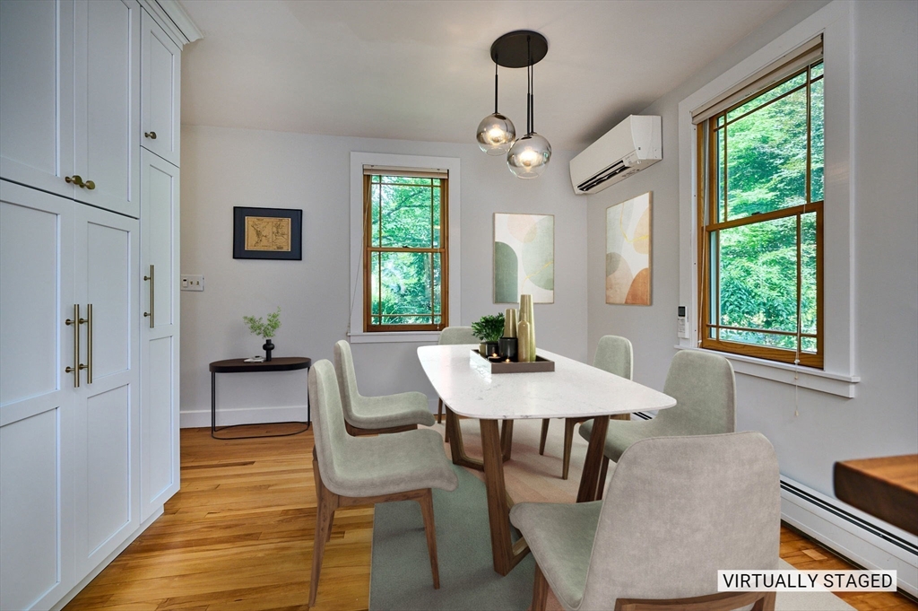 145 Chesterfield Road Northampton, MA 01053 - Photo 11 of 42 a view of a dining room with furniture window and outside view