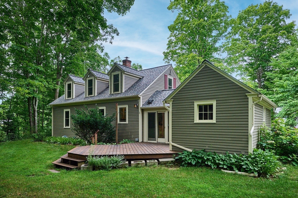 145 Chesterfield Road Northampton, MA 01053 - Photo 28 of 42 a front view of a house with a garden