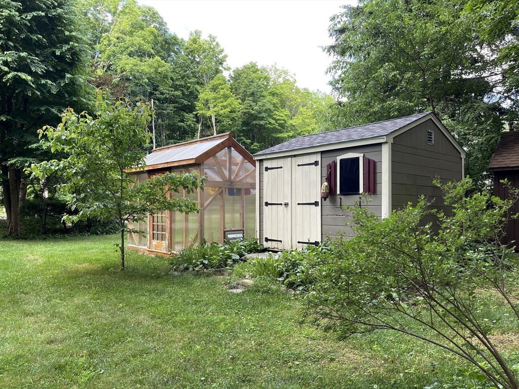 145 Chesterfield Road Northampton, MA 01053 - Photo 35 of 42 a view of a back yard of the house