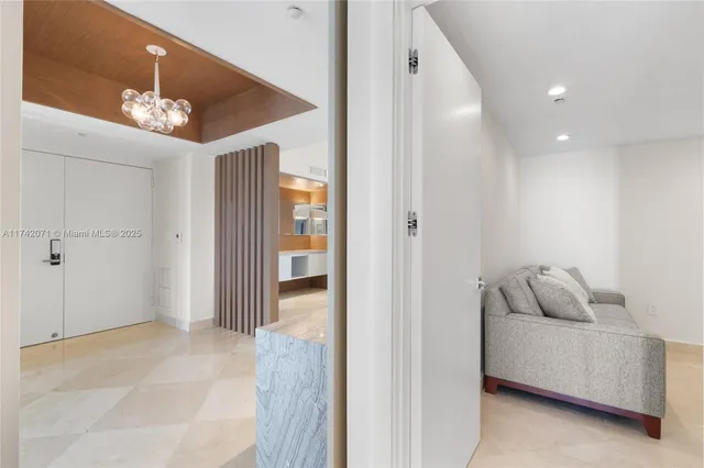 a front view of a building