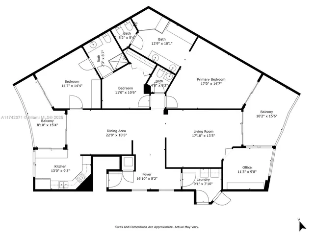 $1,629,000 | 18911 Collins Avenue, Unit 1004, Sunny Isles Beach, FL 33160