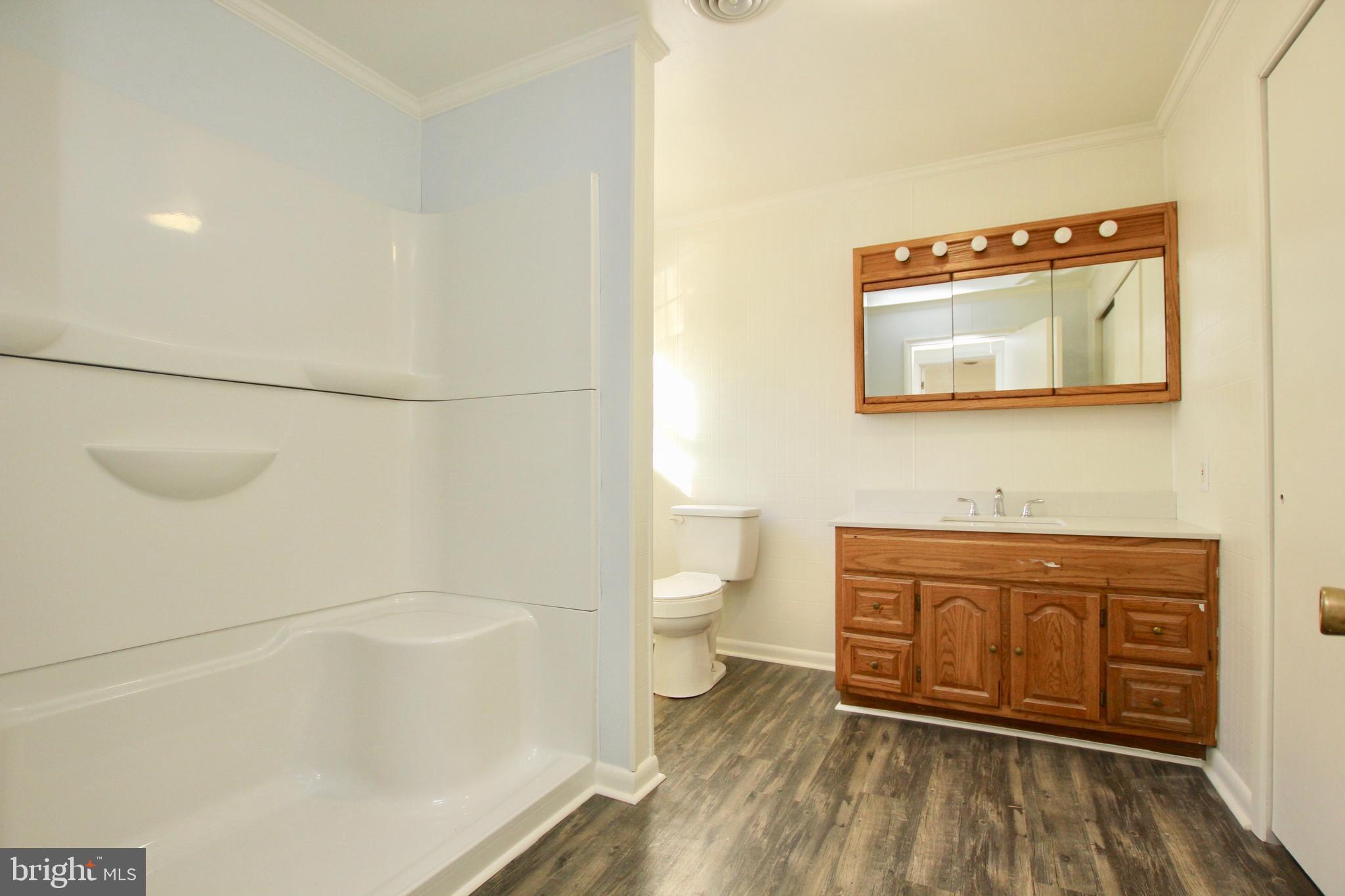 5807 Eldorado Sharptown Road Rhodesdale, MD 21659 - Photo 13 of 24 Bathroom with large shower stall