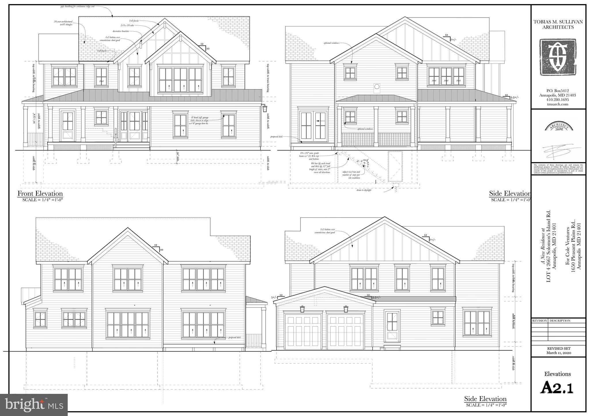 2667 Solomons Island Road Edgewater, MD 21037 - Photo 9 of 25 Front Elevation