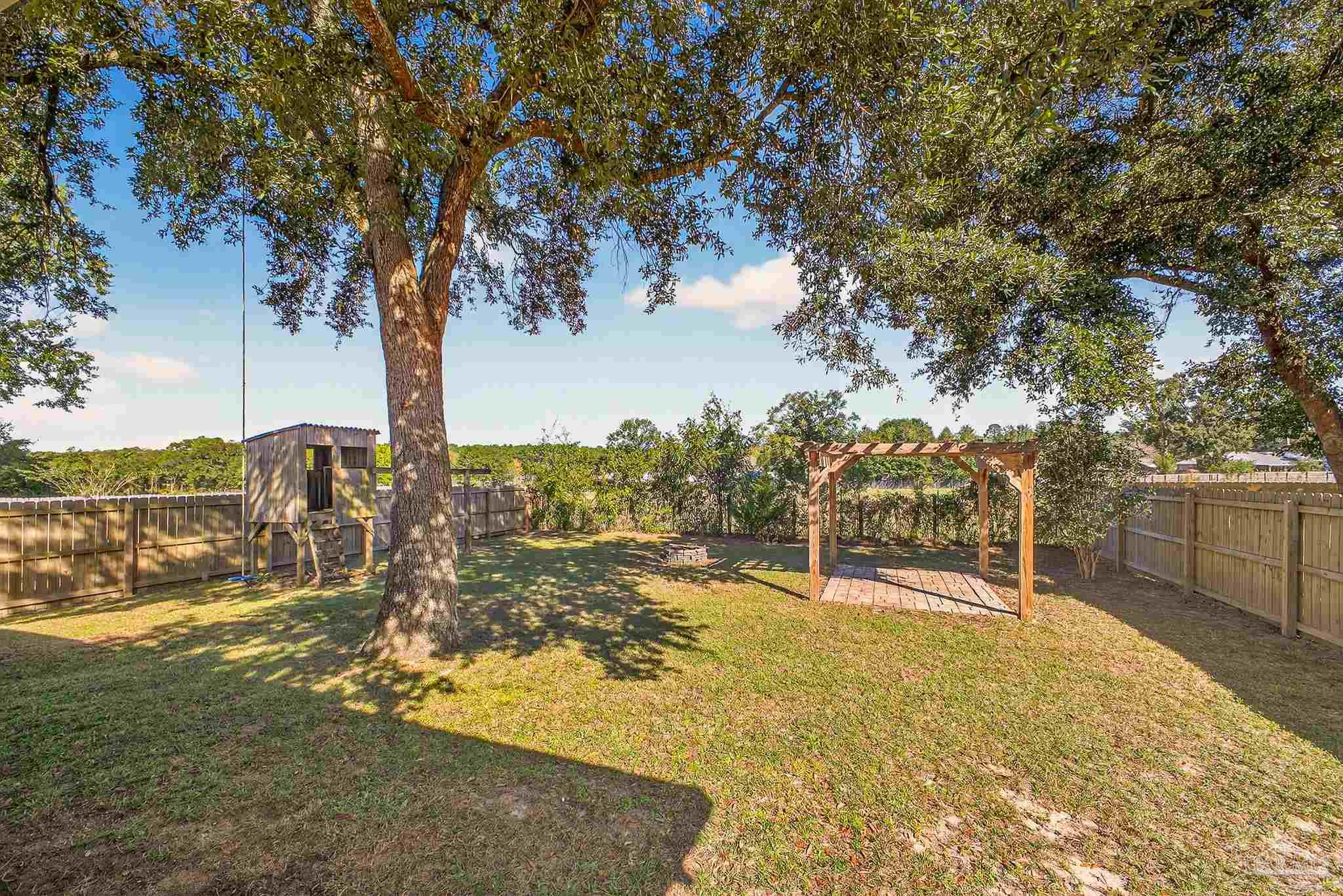 272 Millet Circle Cantonment, FL 32533 - Photo 48 of 57 a view of a yard with an outdoor space