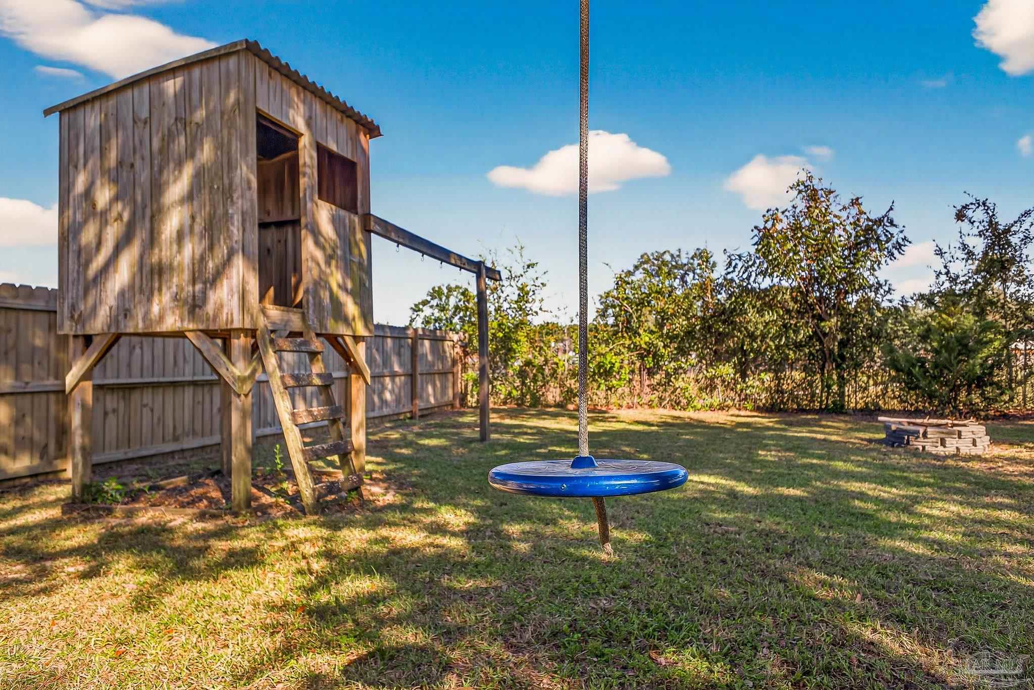 272 Millet Circle Cantonment, FL 32533 - Photo 55 of 57 a swimming pool with a tree in the background