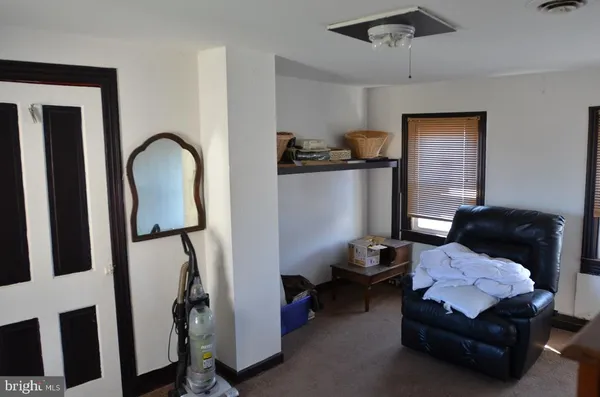 a view of storage and utility room