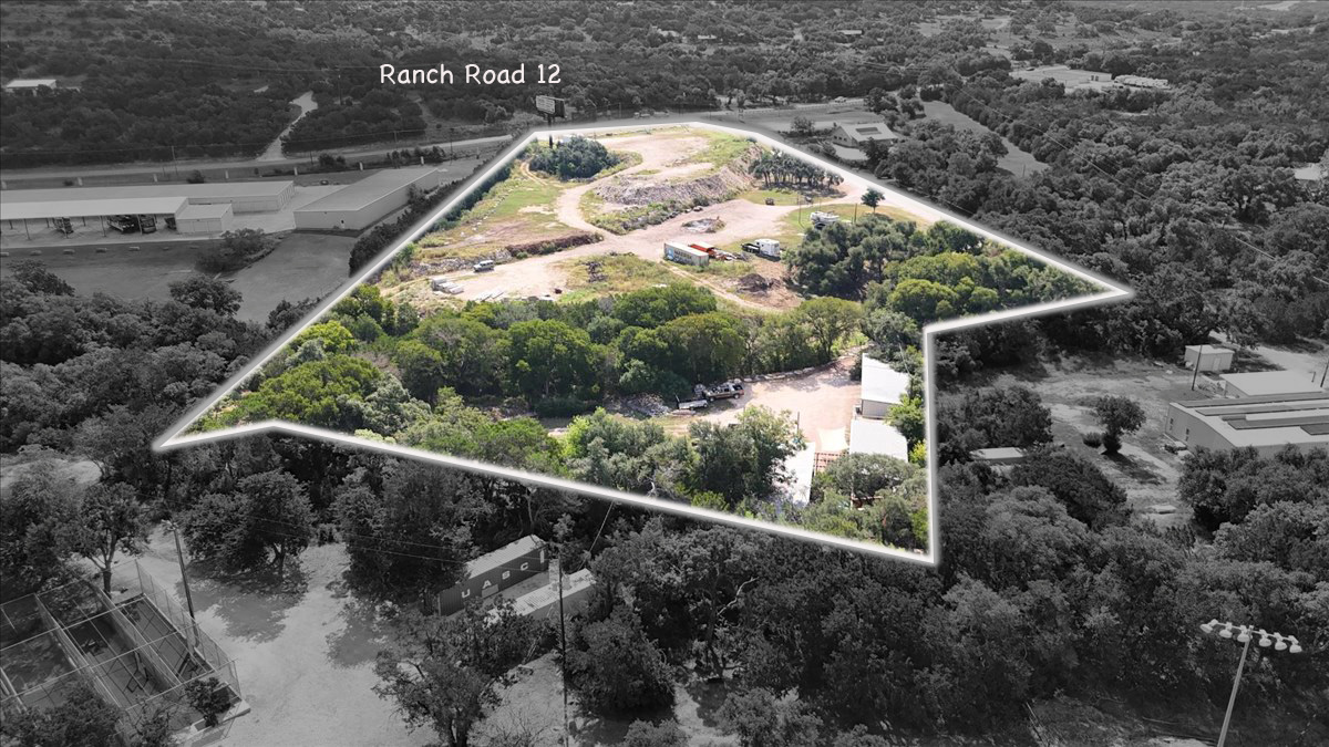 16933 B Ranch Road 12, Unit B Wimberley, TX 78676 - Photo 19 of 19 a view of a backyard