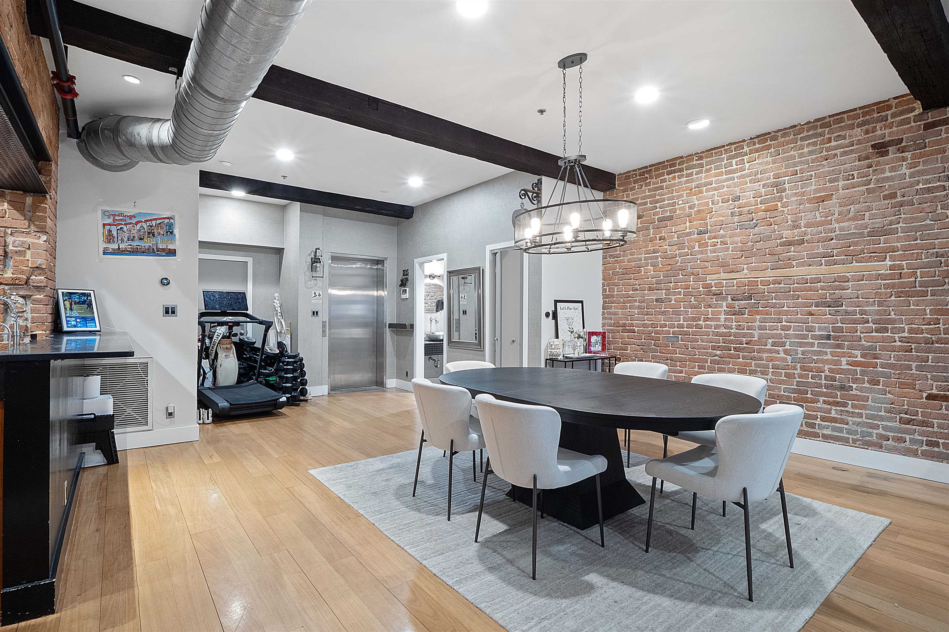 610 Clinton Street, Unit 2A Hoboken, NJ 07030 - Photo 7 of 33 a view of a dining room with furniture