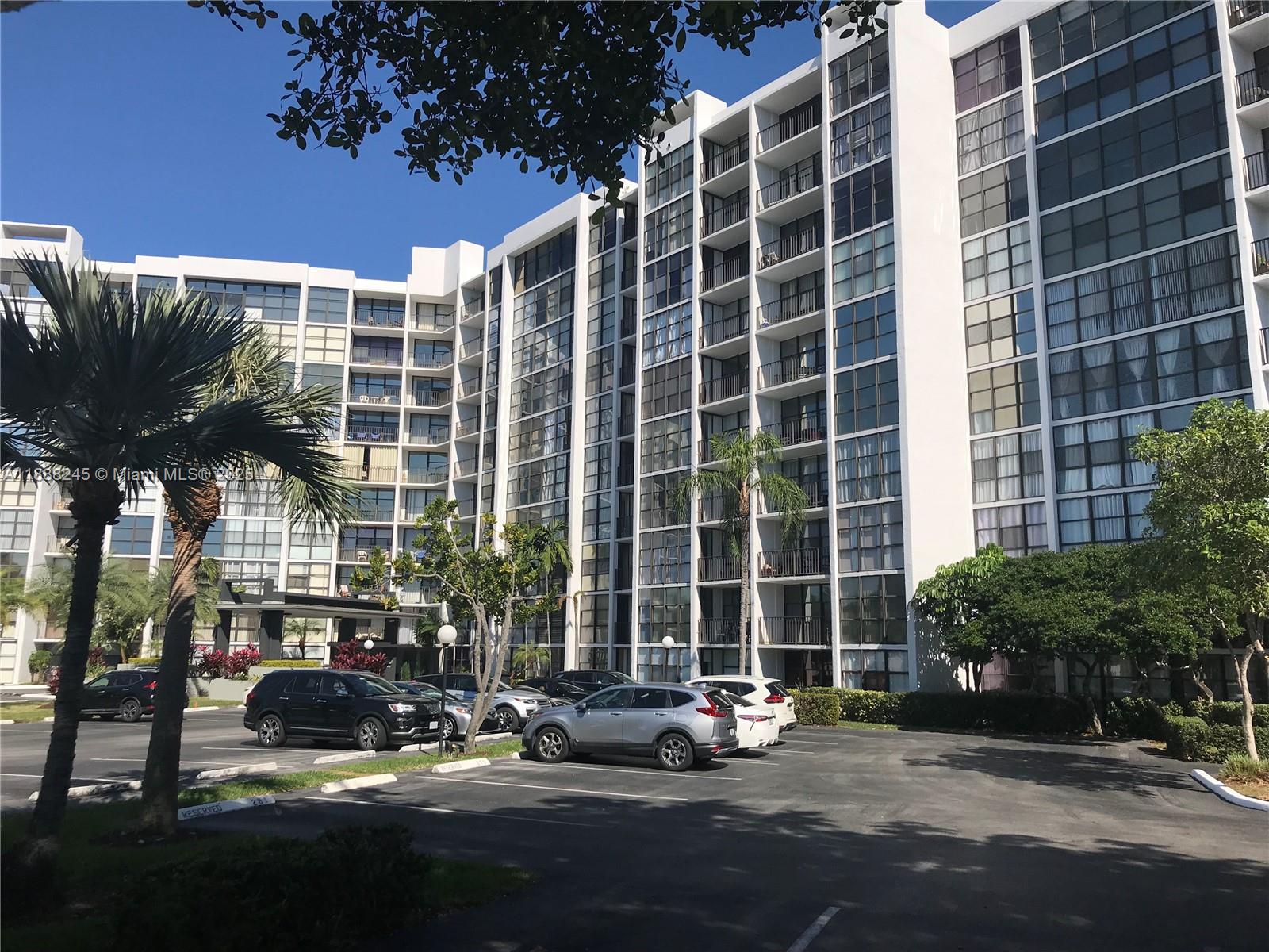 1000 Parkview Drive, Unit 627 Hallandale Beach, FL 33009 - Photo 15 of 27 a front view of a building with street view