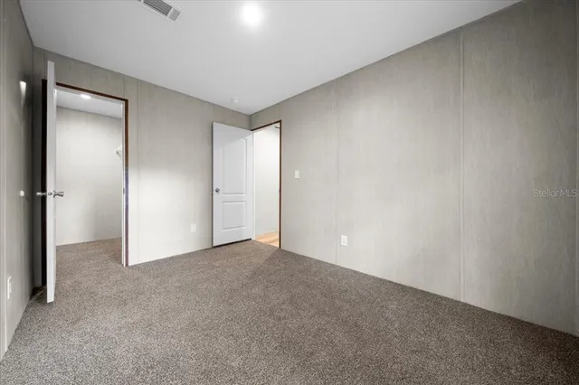 a view of empty room