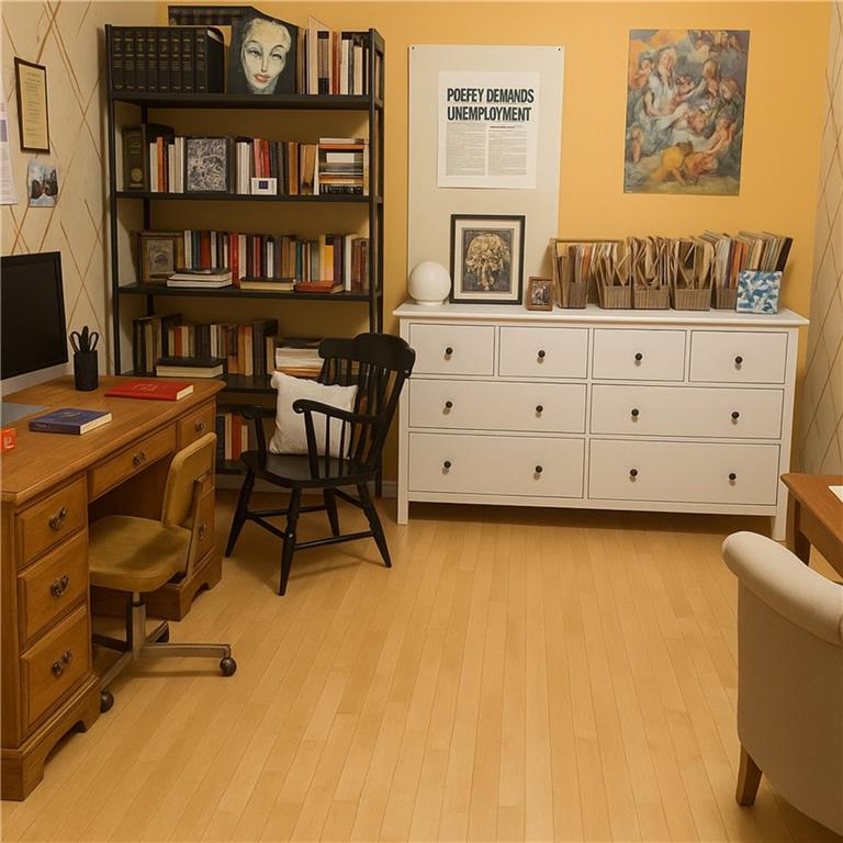 371 16th Street Brooklyn, NY 11215 - Photo 3 of 8 a view of a workspace with furniture