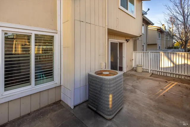 a view of a back yard of the house