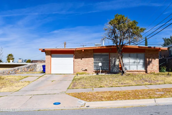 a view of a house with a patio