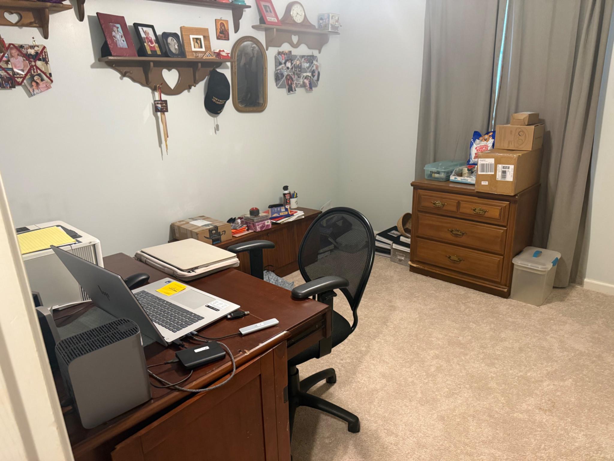 13420 Chestnut Fork Road Culpeper, VA 22701 - Photo 15 of 19 3rd bedroom or workspace with personal touches.