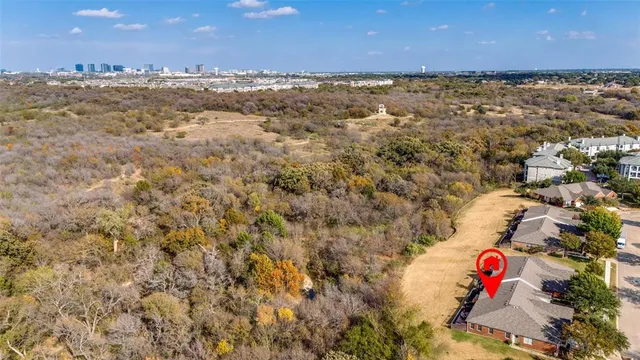 a view of outdoor space and city view