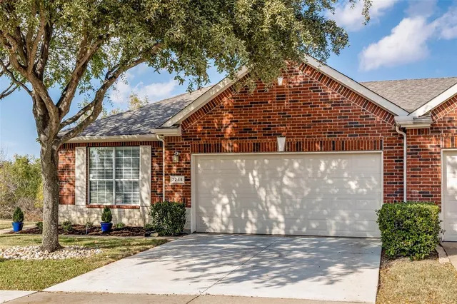 a backyard of a house