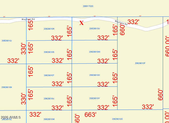 0 East Mayfield Road, Unit V Florence, AZ 85132 - Photo 11 of 16 Plat of 206-29-010V