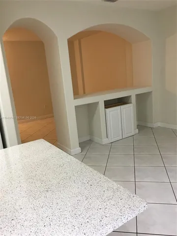 a view of a glass door